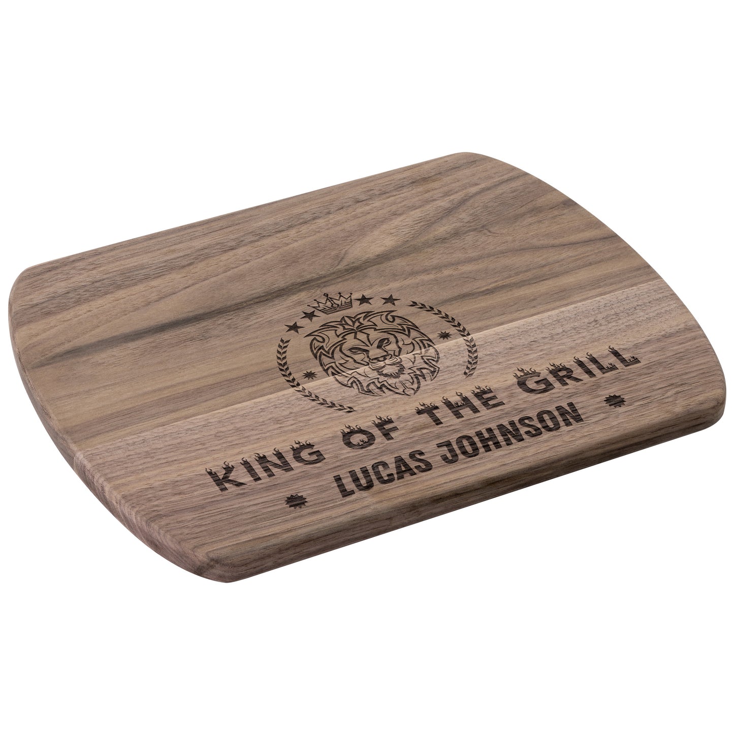 King of the Grill Charcuterie Cutting Board for Dad