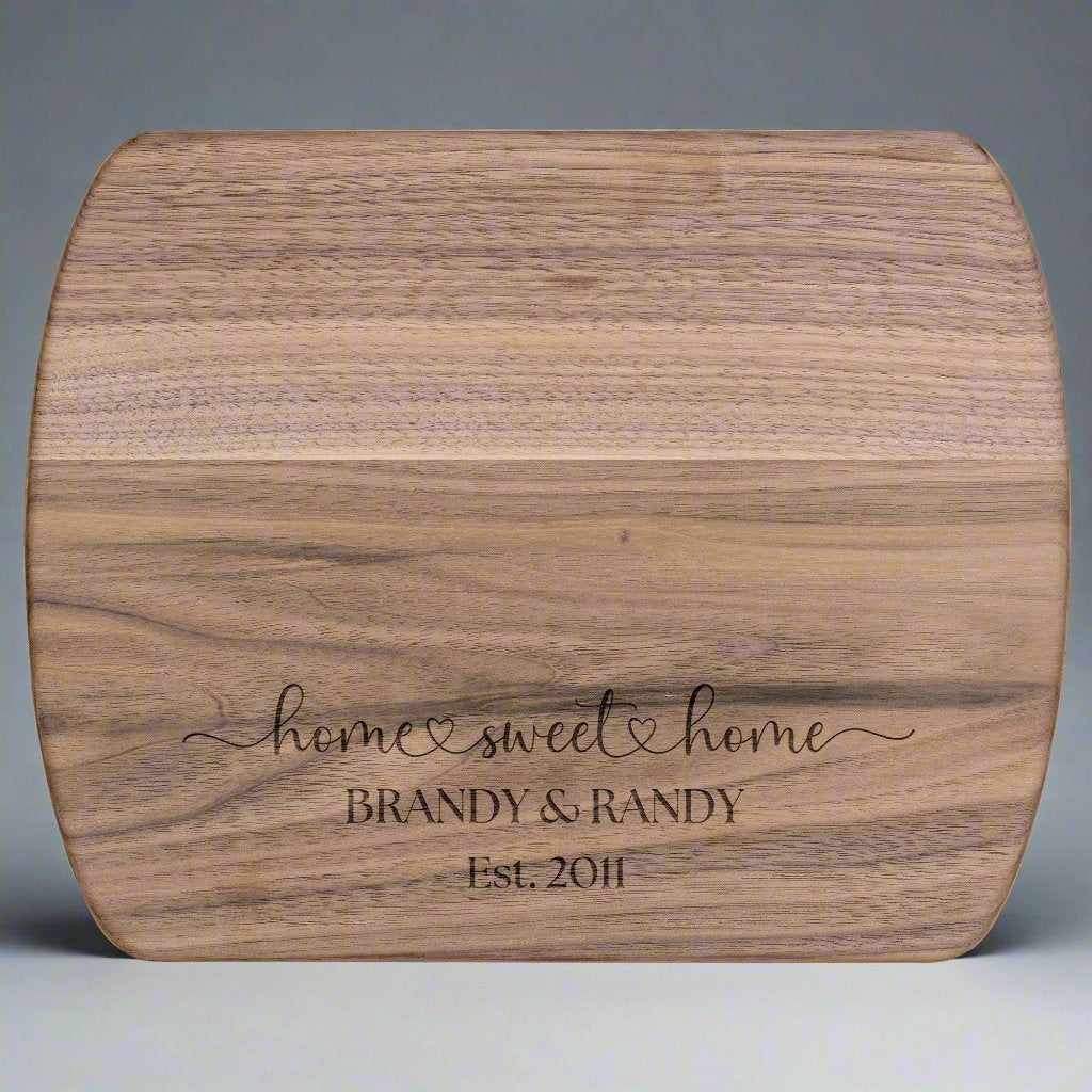 Personalized Cutting Board | Engraved Charcuterie Board | Unique Christmas, Bridal Shower, Housewarming & Kitchen Gift for Moms