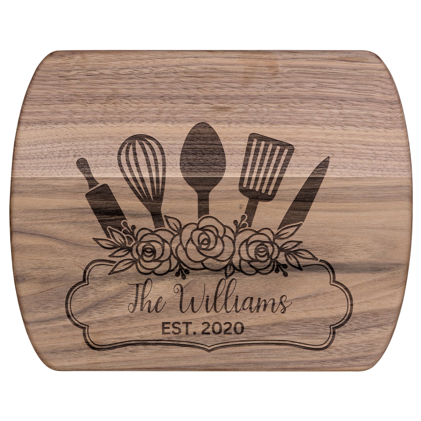 Personalized Cutting Board | Engraved Charcuterie Board | Unique Christmas, Bridal Shower, Housewarming Gift