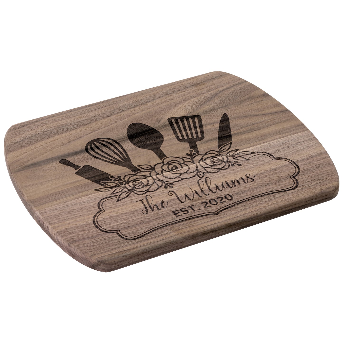 Personalized Cutting Board | Engraved Charcuterie Board | Unique Christmas, Bridal Shower, Housewarming Gift