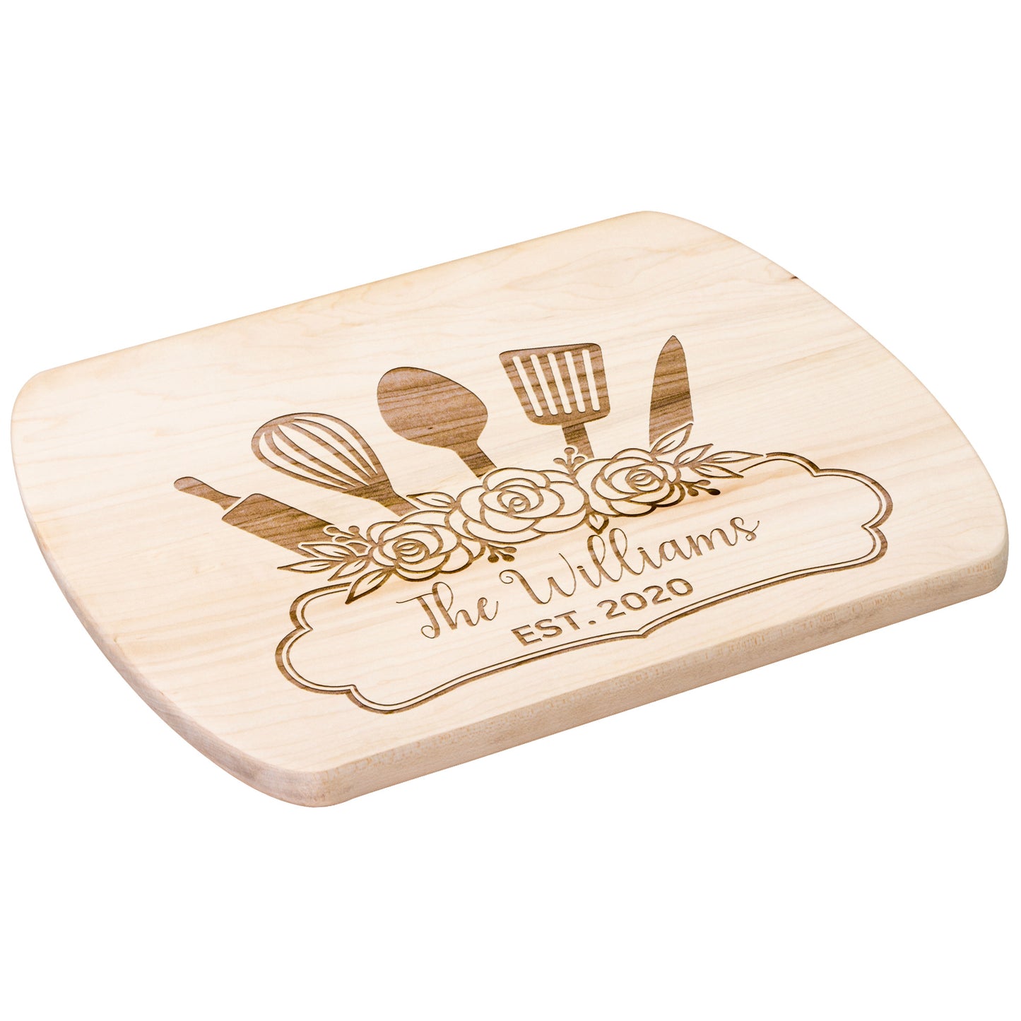 Personalized Cutting Board | Engraved Charcuterie Board | Unique Christmas, Bridal Shower, Housewarming Gift