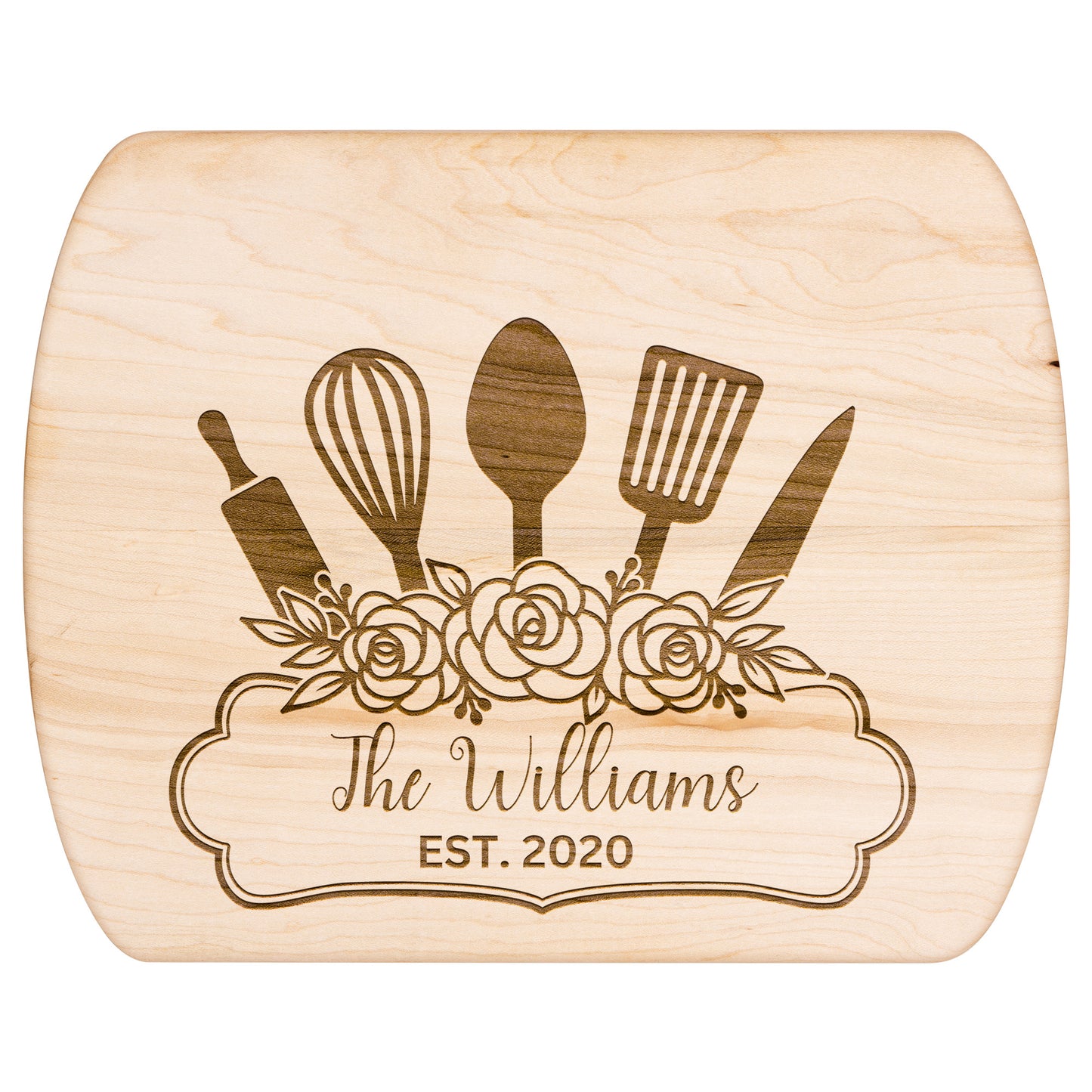 Personalized Cutting Board | Engraved Charcuterie Board | Unique Christmas, Bridal Shower, Housewarming Gift