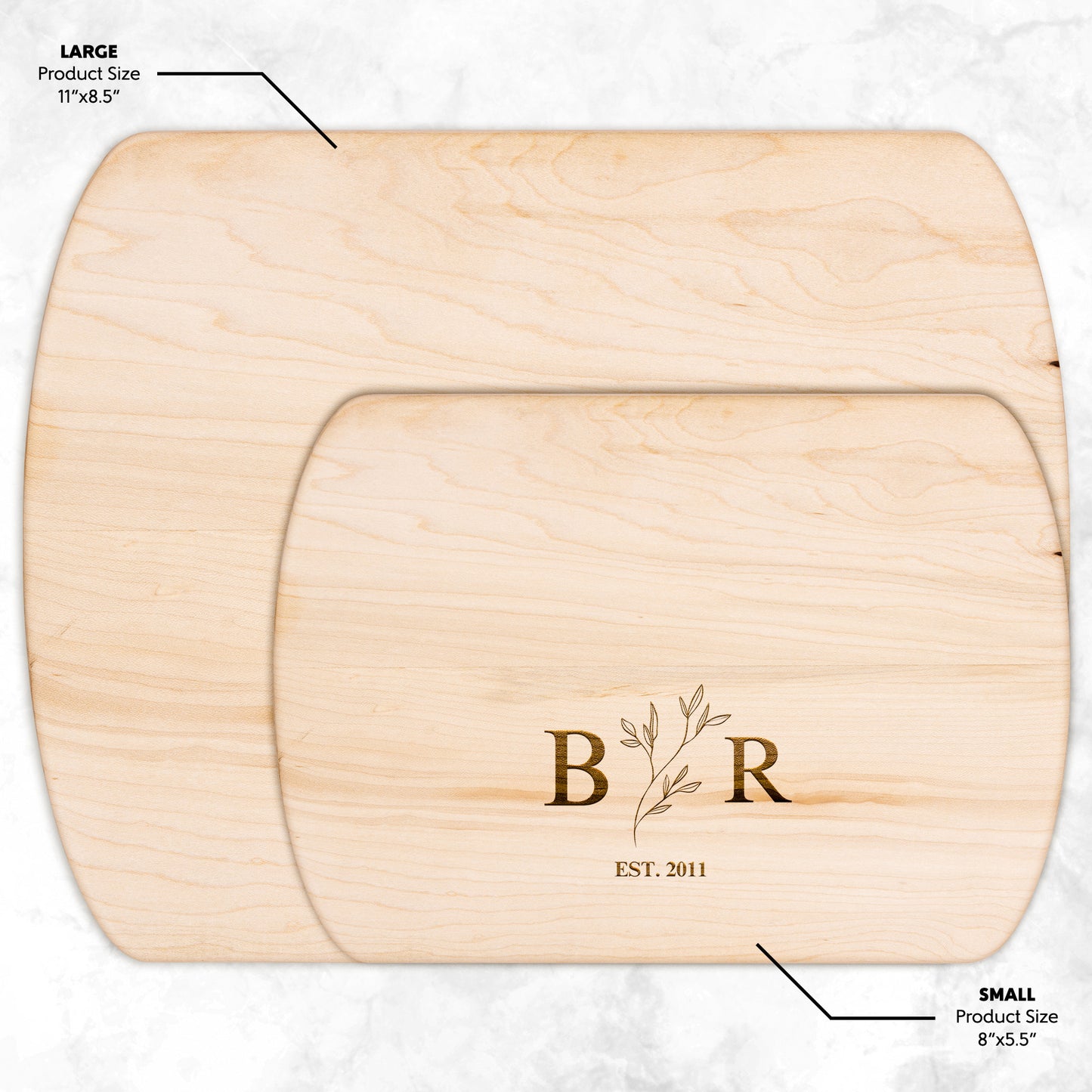 Personalized Cutting Board Wedding Gift | Hardwood Charcuterie Board | Unique Christmas Gift | Bridal Shower & Engraved Engagement Present | Housewarming & Kitchen Gift for Mothers