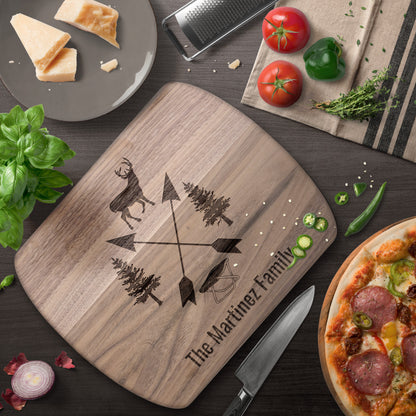 Personalized Charcuterie Cutting Board | Family Gift | Custom Name