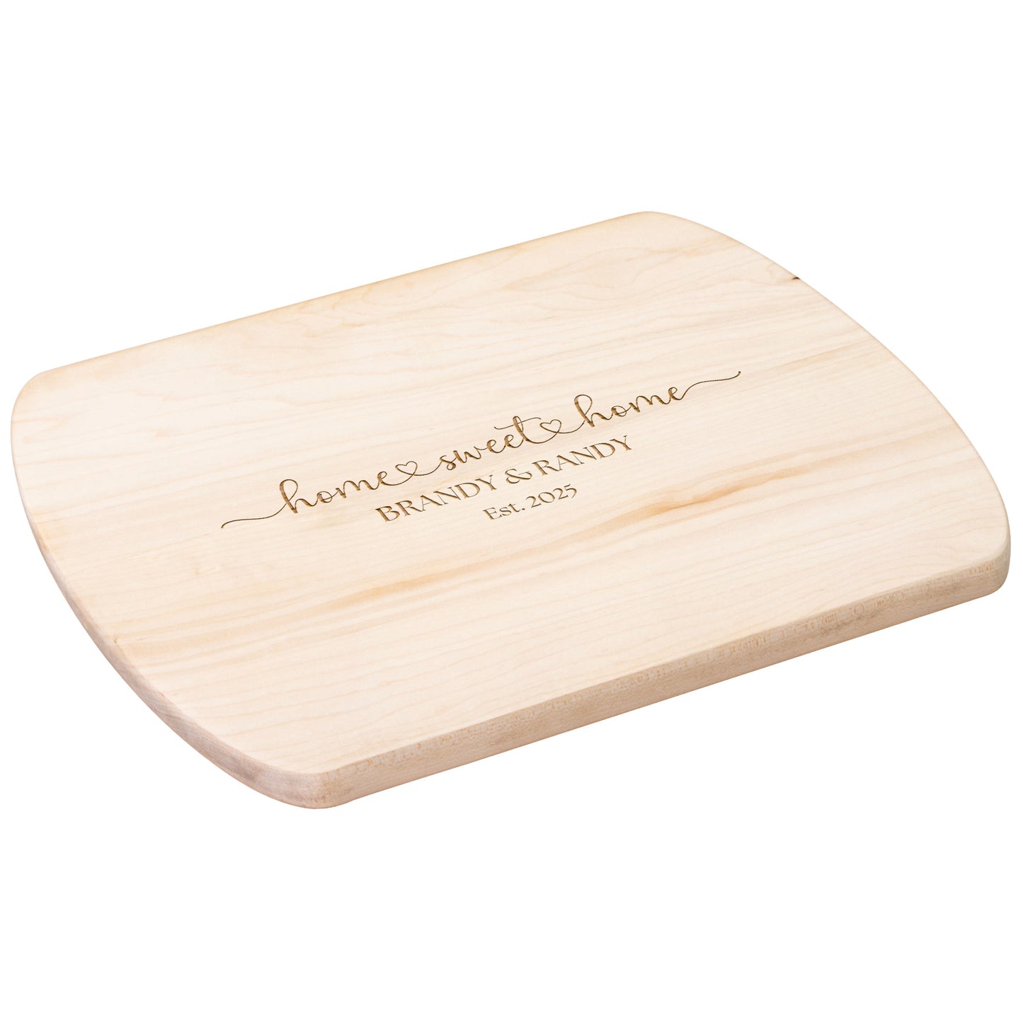 Personalized Cutting Board Wedding Gift | Bamboo Charcuterie Board | Unique Christmas Gift | Bridal Shower & Engraved Engagement Present | Housewarming & Kitchen Gift for Mothers