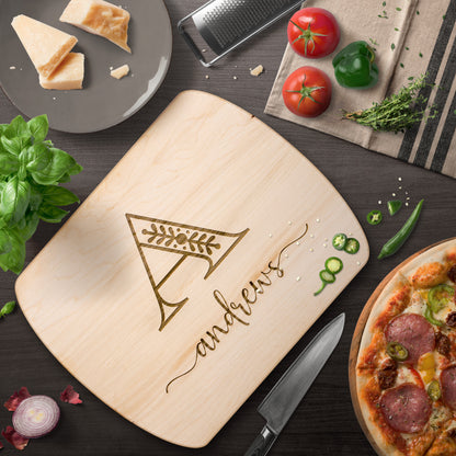 Personalized Cutting Board Wedding Gift | Hardwood Charcuterie Board | Unique Christmas Gift | Bridal Shower & Engraved Engagement Present | Housewarming & Kitchen Gift for Mothers