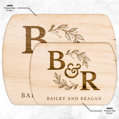 Personalized Monogram Cutting Board